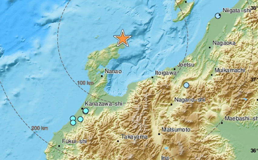  Ισχυρός σεισμός 6,3 Ρίχτερ στην Ιαπωνία