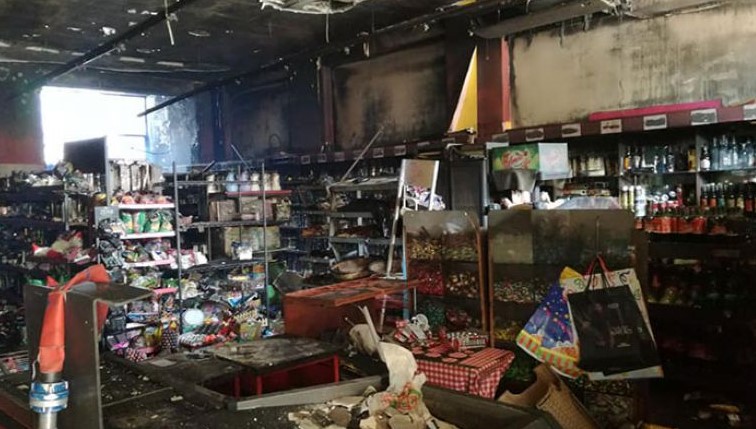 Ρέθυμνο: Φωτιά σε σούπερ μάρκετ – Καταστράφηκε ολοσχερώς