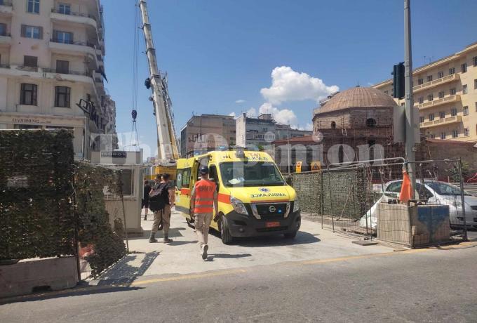  Σοβαρό ατύχημα στο Μετρό Θεσσαλονίκης (vid)