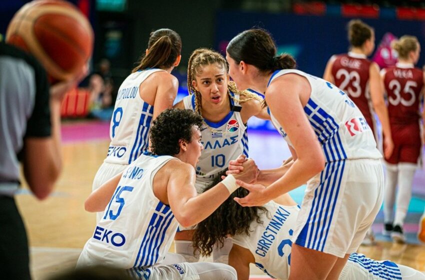  Eurobasket 2023: Μεγάλη νίκη της Εθνικής επί της Λετονίας με ηγέτιδες Φασούλα και Σπανού