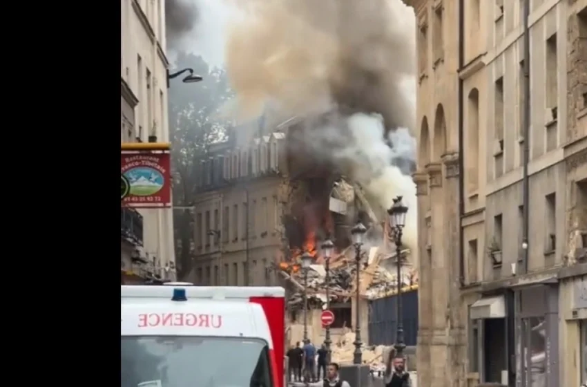  Παρίσι: Ισχυρή έκρηξη στο κέντρο της πόλης από διαρροή αερίου – Δεκάδες τραυματίες, κτίρια στις φλόγες (vid)
