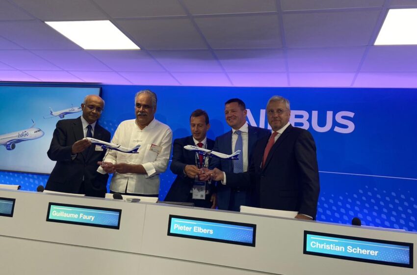  Η Ινδία παρήγγειλε 500 αεροπλάνα οικογένειας Airbus – Συμφωνία ρεκόρ