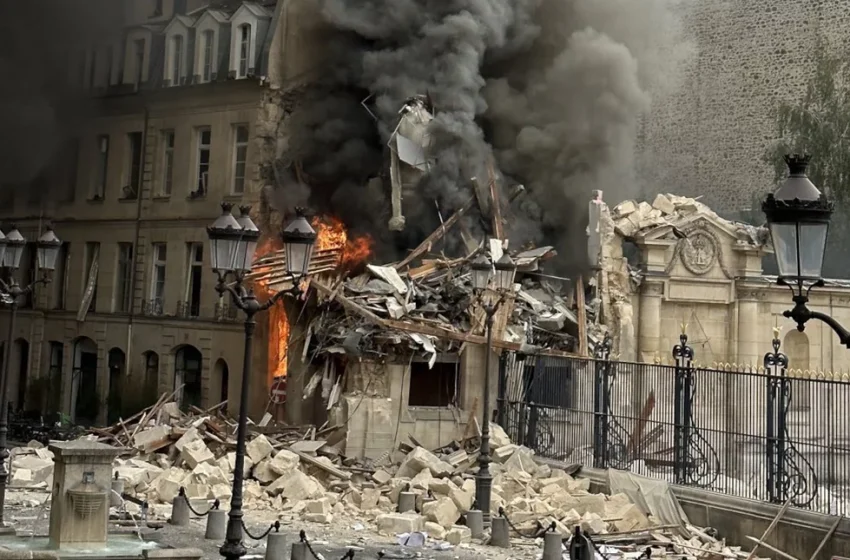  Παρίσι: Έξι τραυματίες σε κρίσιμη κατάσταση από την έκρηξη – Ένας αγνοούμενος