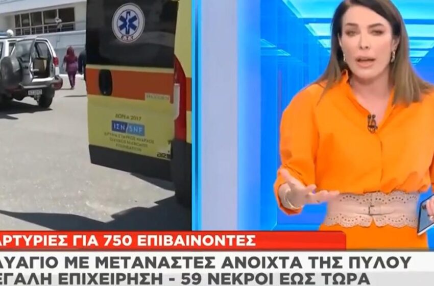  Στεφανίδου για Πύλο: “Πήγαν εκεί 10 ασθενοφόρα, αν κάποιος χρειαστεί ασθενοφόρο που θα βρεθεί;” – Σάλος με τις δηλώσεις (vid)