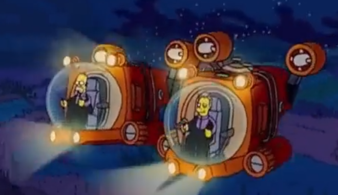  Τιτανικός: Οι Simpsons είχαν προβλέψει την εξαφάνιση του υποβρυχίου πριν από 17 χρόνια