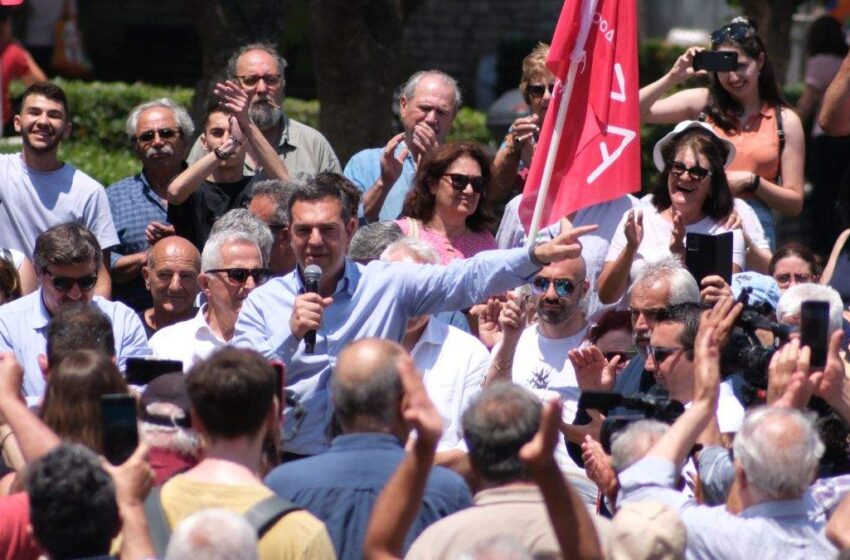  Τσίπρας: Κάθε προοδευτική ψήφος που δεν πάει στον ΣΥΡΙΖΑ ευνοεί το σχέδιο της ΝΔ (vid)