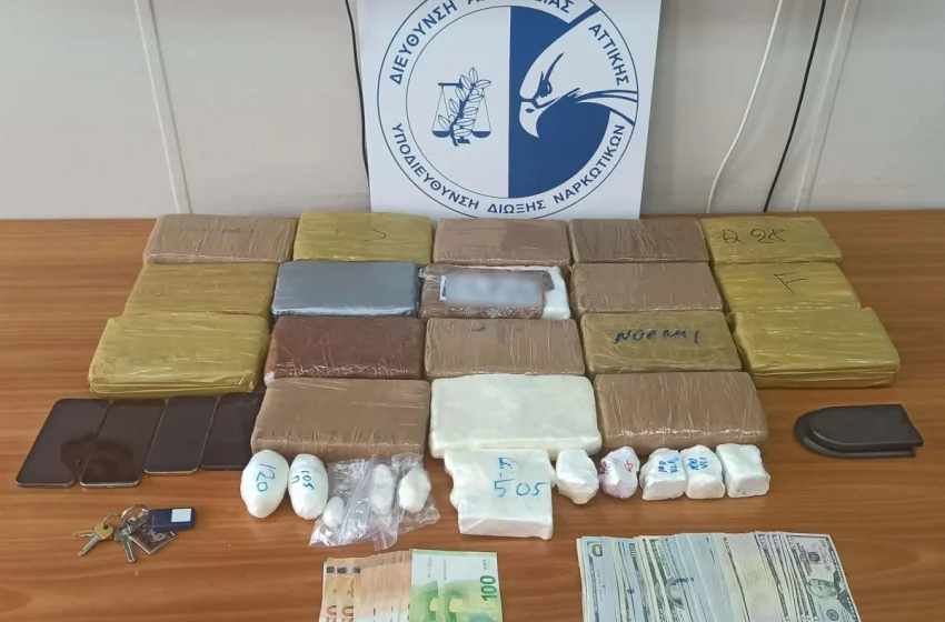  Χαλάνδρι: Συνελήφθη 47χρονος  με 21 κιλά κοκαΐνης