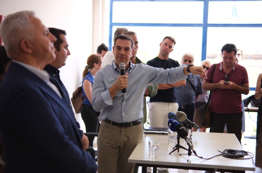  Τσίπρας για Τέμπη: “Βρισκόμαστε μπροστά σε μια επιχείρηση απόλυτης συγκάλυψης – Το σχέδιο του Μητσοτάκη δεν είναι η νίκη, αλλά η δυνατότητα να είναι ανεξέλεγκτος”