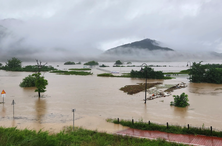  Νότια Κορέα: Στους 7 οι νεκροί μετά τις φονικές πλημμύρες