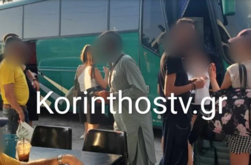   Δεκάδες λεωφορεία ακινητοποιημένα στον Ισθμό της Κορίνθου