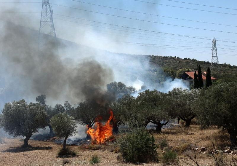  Κουβαράς: Η φωτιά ξεκίνησε από πυλώνα της ΔΕΗ, λέει ο δήμαρχος