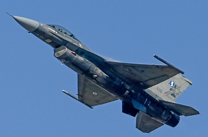  Έπεσε F-16 νότια της Χαλκιδικής, κοντά στη νήσο Ψαθούρα – Σώος ο πιλότος