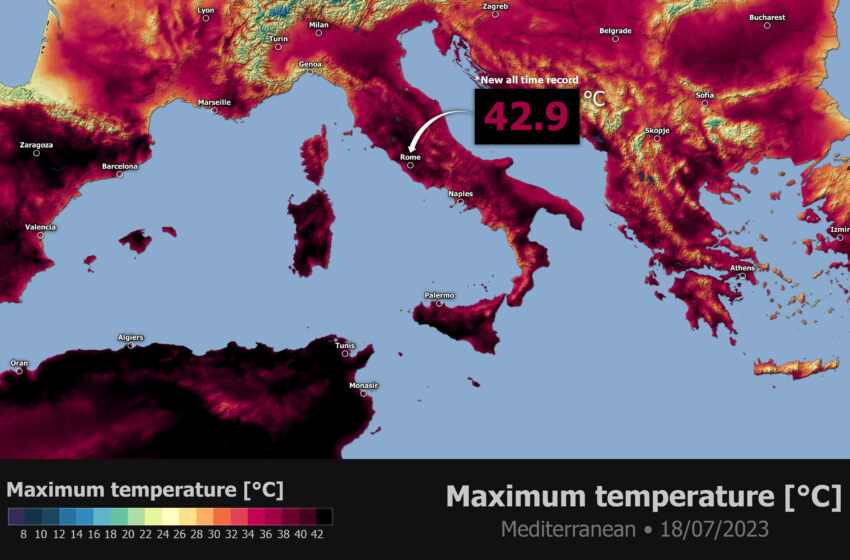  Η Μεσόγειος, hotspot της Κλιματικής Αλλαγής – Σε ”καμίνι” θα ζήσουμε τα επόμενα χρόνια