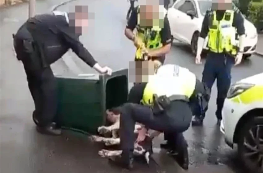  Σάλος με αστυνομικούς στη Βρετανία που  ακινητοποίησαν σκύλο με taser (vid)