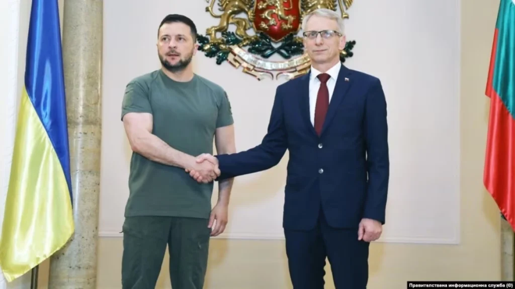 zelenski voulgaria oukrania