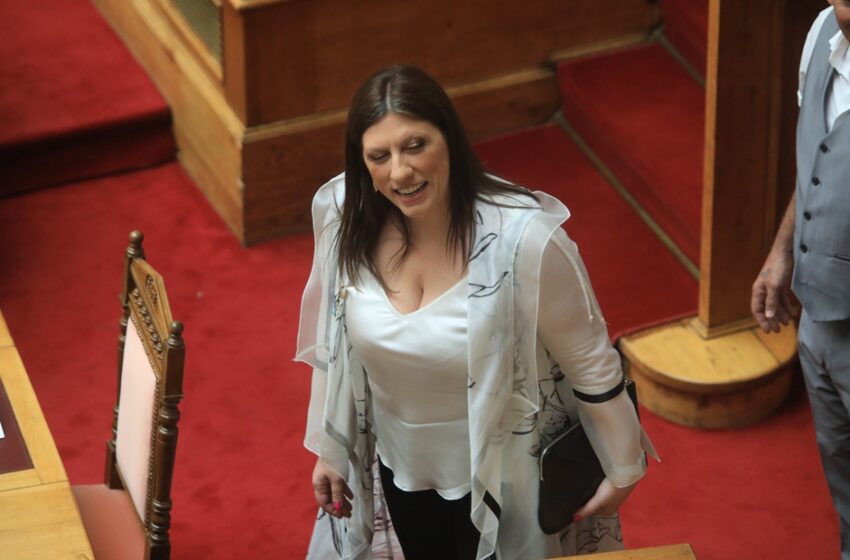  Μουρμούρες στη Βουλή για την πρώτη παρέμβαση της Ζωής Κωνσταντοπούλου