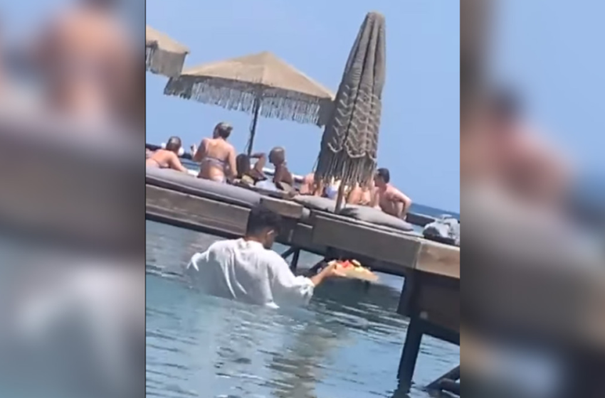  Προκαλούν οι υπεύθυνοι του beach bar στη Ρόδο – “Οι πλωτές ξαπλώστρες δεν είναι παράνομες, δεν θα αφαιρεθούν” (vid)