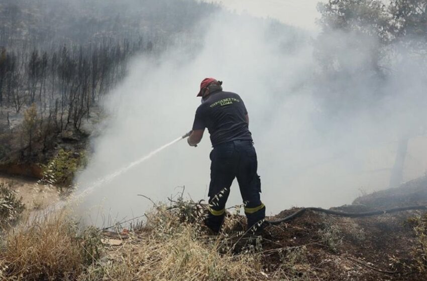  Φωτιά στη Ζάκυνθο: Τραυματίστηκε εποχικός πυροσβέστης