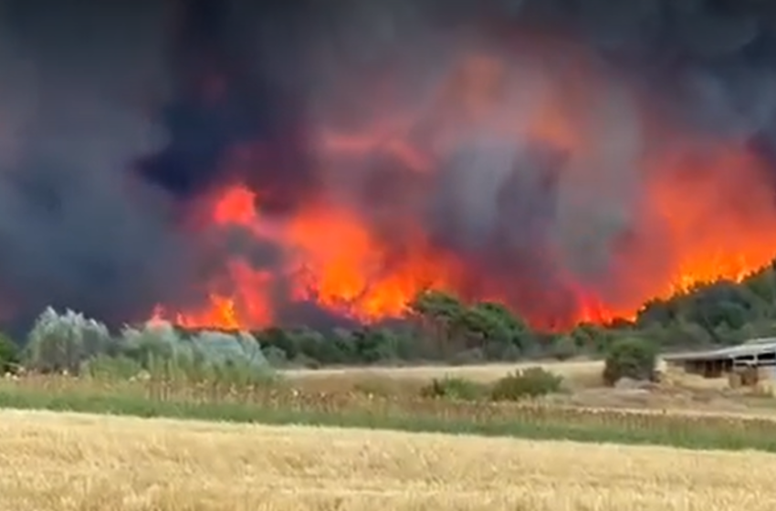  Αλεξανδρούπολη: Εκκενώνονται Μοναστηράκι, Δορίσκος, Αμφιτρίτη και Μαΐστρος