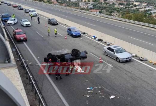  Νεκρή μία γυναίκα μετά από τροχαίο στην Πατρών – Αθηνών