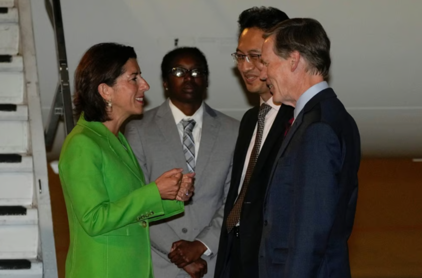  Επισκέφθηκε το Πεκίνο η Αμερικανίδα υπουργός Εμπορίου – Προσπάθεια για περιορισμό των εντάσεων
