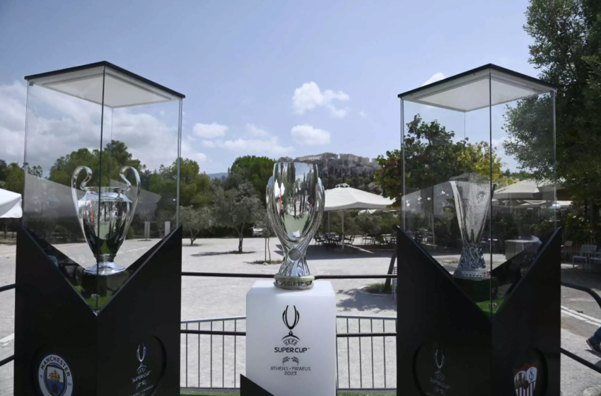  Ευρωπαϊκό Super Cup: Στο Θησείο τα τρόπαια του Champions και Εuropa League