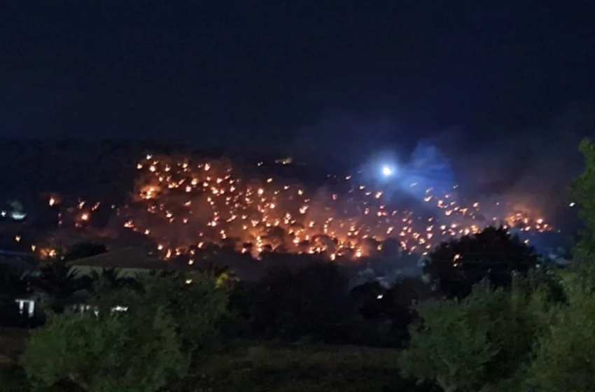  Ζάκυνθος: Οριοθετήθηκε η φωτιά στο Τσιλιβί