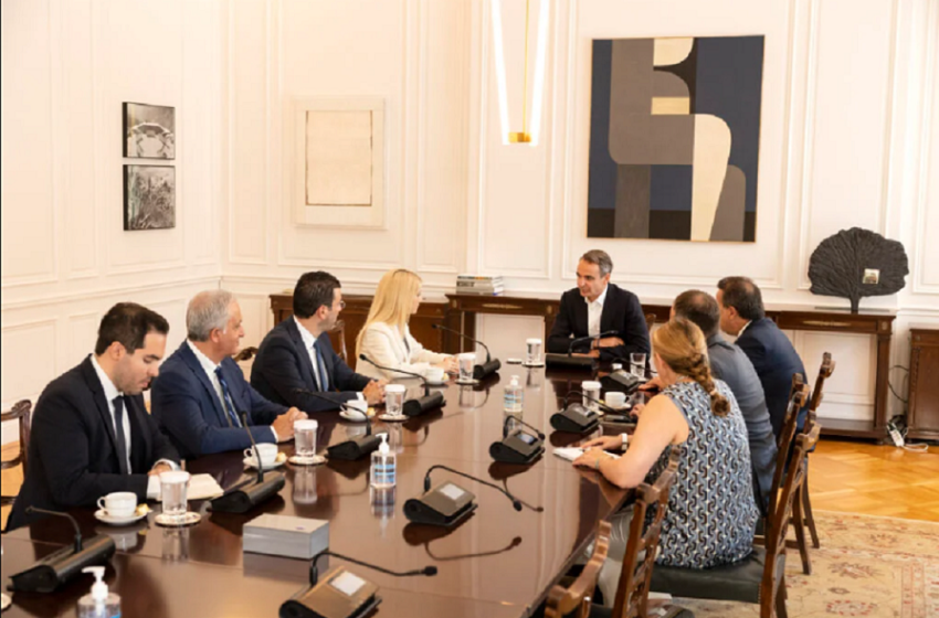 Μητσοτάκης: Συνάντηση με την Πρόεδρο του Δημοκρατικού Συναγερμού Αννίτα Δημητρίου- Ενεργειακή συνεργασία Ελλάδας – Κύπρου στην ατζέντα της συνάντησης