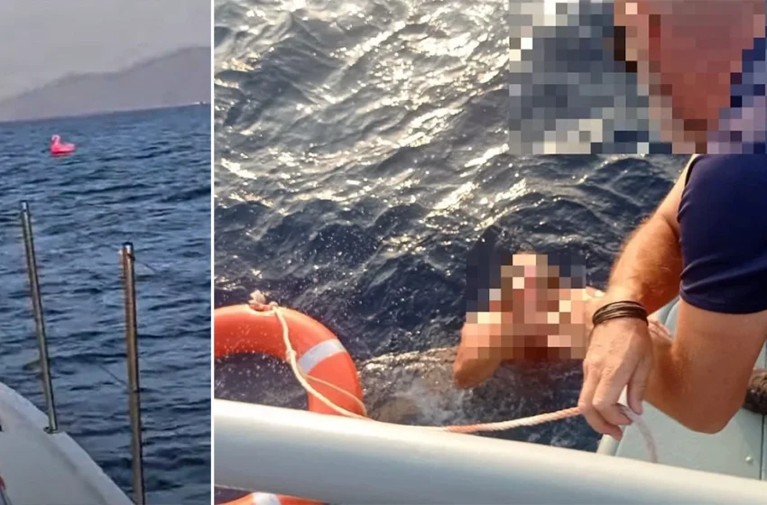  Λέσβος: Περιπέτεια για γυναίκα – Παρασύρθηκε με το φουσκωτό της στη θάλασσα