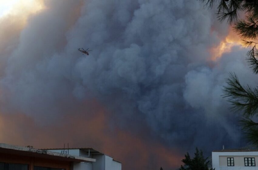  Φωτιά/Πάρνηθα: Συγκλονιστικό βίντεο με την ραγδαία ανάπτυξη της μέσα σε 30 λεπτά