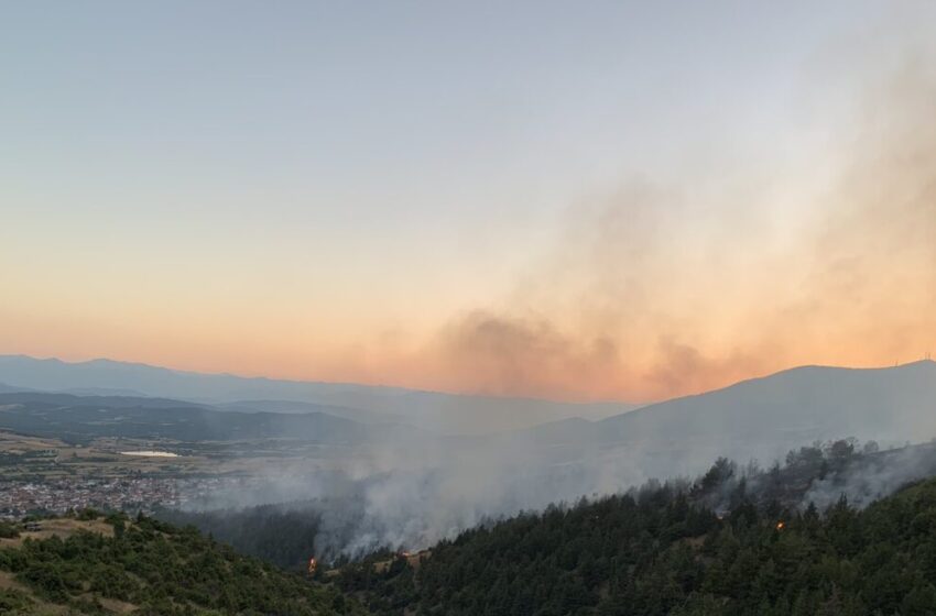  Φωτιά στη Δεσκάτη Γρεβενών– Μάχη με τις αναζωπυρώσεις