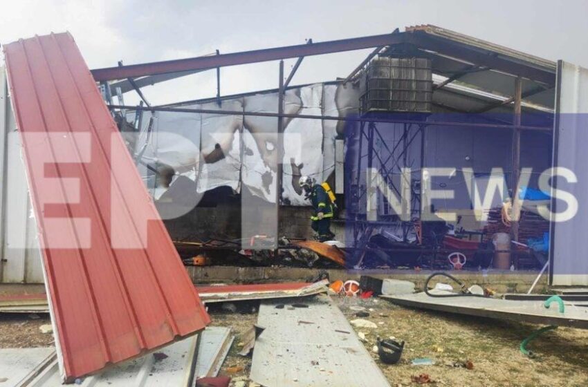  Ιωάννινα: Μεγάλη έκρηξη σε πτηνοτροφείο –  Σοβαρά τραυματίας 40χρονος