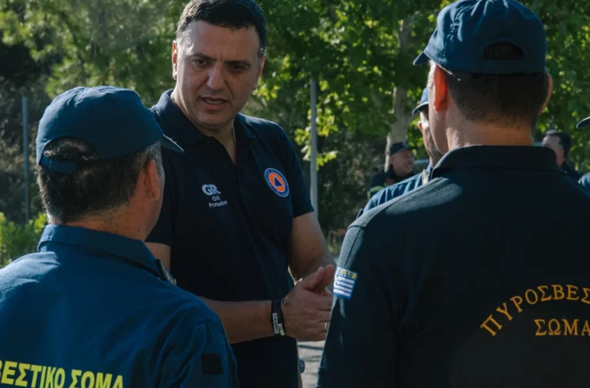  Κικίλιας: Η ελληνική πολιτεία θα στηρίξει κι άλλο τους πυροσβέστες
