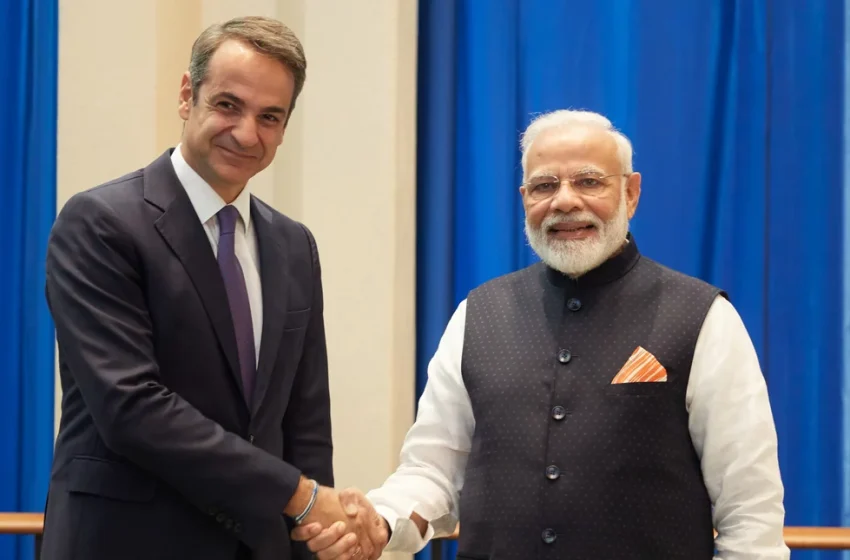  Συνάντηση Μητσοτάκη την Παρασκευή με τον πρωθυπουργό της Ινδίας, Ναρέντρα Μόντι