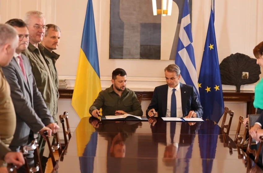  Κοινή δήλωση Ελλάδας – Ουκρανίας για την ευρωατλαντική πορεία του Κιέβου