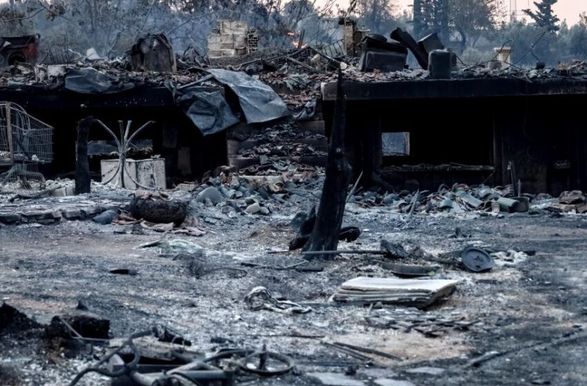  Δήμος Αχαρνών: Συστάθηκε επιτροπή καταγραφής πυρόπληκτων κατοικιών