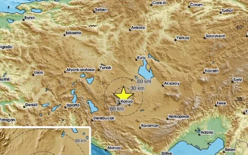  Ισχυρός σεισμός 5 Ρίχτερ στην Τουρκία