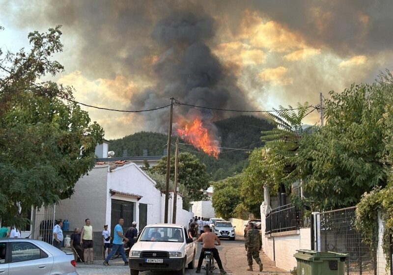  Κάηκαν σπίτια στη Ροδόπη: Mήνυμα του 112 σε Πολύανθο, Σώστη και Ληνό