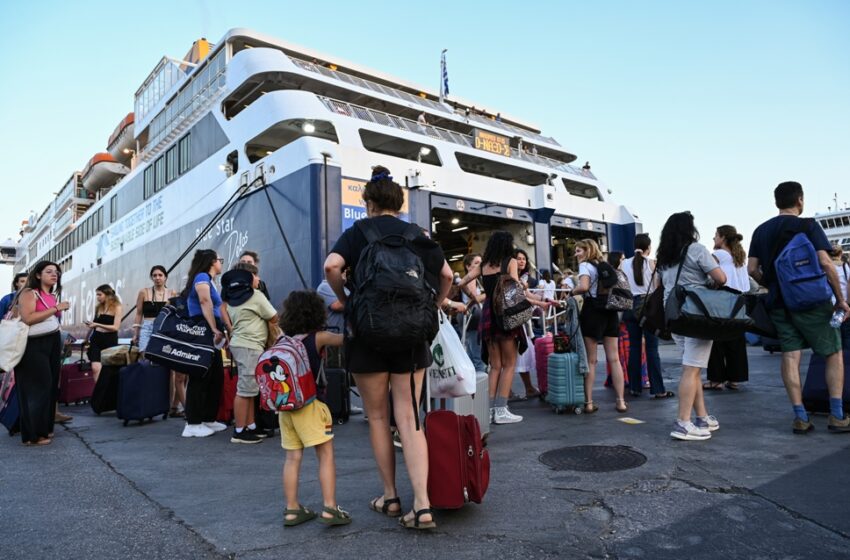  Λιμάνια: Πάνω από 2 εκατ. επιβάτες μετακινήθηκαν με πλοία τον Ιούλιο – Αύξηση 7,85% σε σχέση με πέρσι
