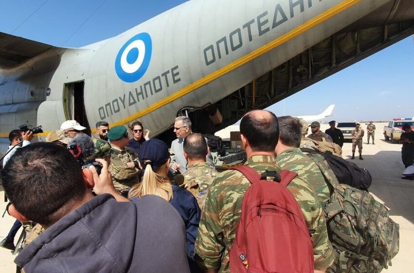  Λιβύη:  Η άφιξη της ελληνικής αποστολής λίγο πριν την τραγωδία