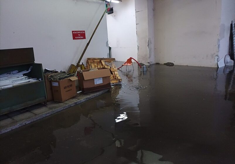  Κακοκαιρία Daniel: Πλημμύρισαν τα υπόγεια του νοσοκομείου Βόλου- Πρωτοφανείς εικόνες
