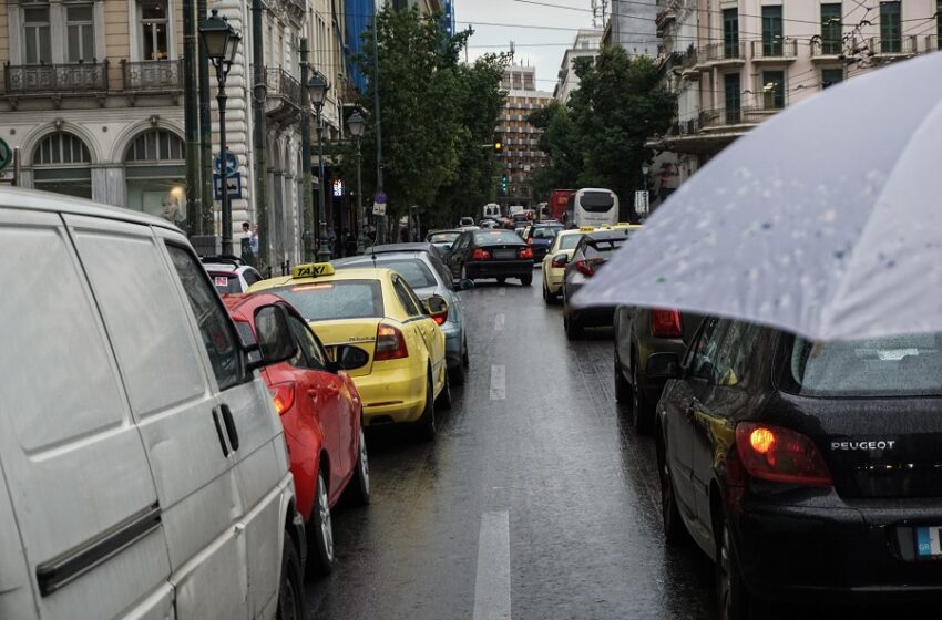  Κυκλοφοριακό χάος στους δρόμους της Αθήνας