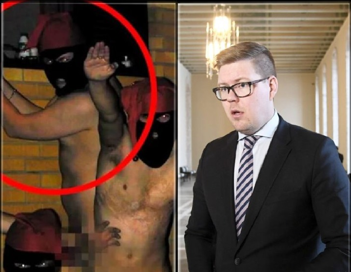  Πολιτικό σκάνδαλο στη Φινλανδία: Γυμνές φωτογραφίες του πρωθυπουργού Λίντμαν με πιστόλια, ναζιστικούς χαιρετισμούς, σεξιστικές πόζες (εικόνες)