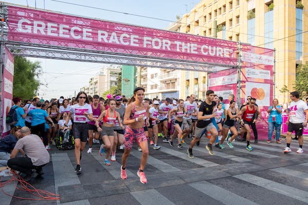  Ξεπέρασαν τις 44.000 οι συμμετέχοντες στο φετινό 15o Greece Race for the Cure®