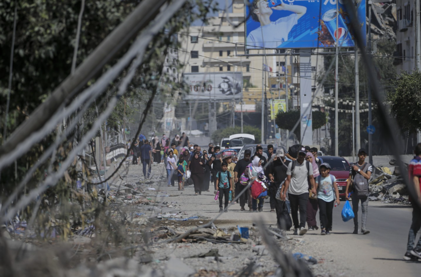  Πλήθος Παλαιστινίων διαφεύγει προς τη νότια Γάζα – Άλλοι δηλώνουν ότι προτιμούν να πεθάνουν
