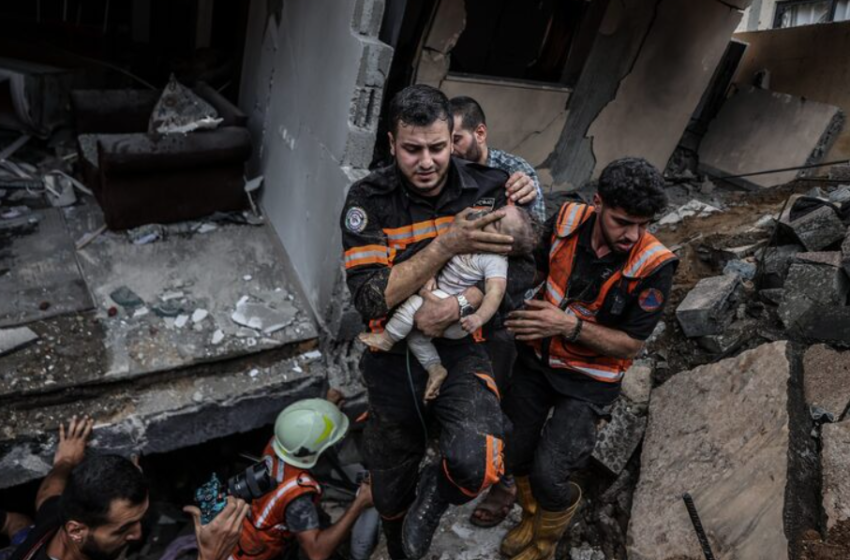 Γάζα: Αρνούνται να εγκαταλείψουν τους αδύναμους οι εθελοντές του Ερυθρού Σταυρού και της Ερυθράς Ημισελήνου