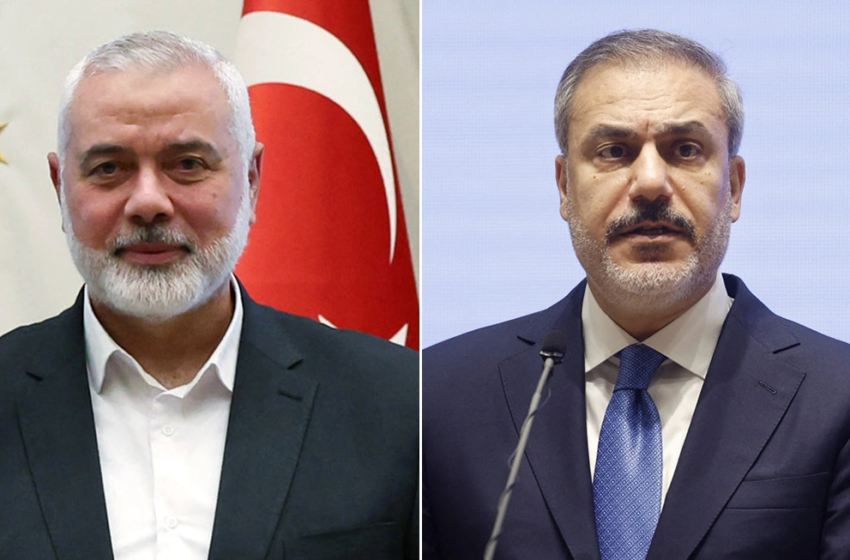  Συνάντηση του επικεφαλής της Χαμάς με τον Τούρκο ΥΠΕΞ – “Απαράδεκτες οι επιθέσεις του Ισραήλ στη Γάζα”