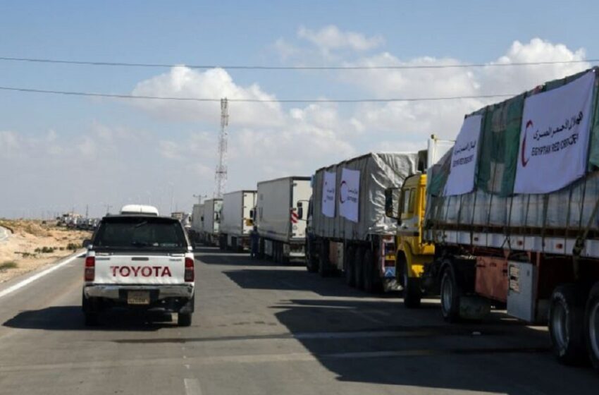  Μπάιντεν: Φορτηγά με ανθρωπιστική βοήθεια θα μπουν στη Γάζα εντός 24-48 ωρών