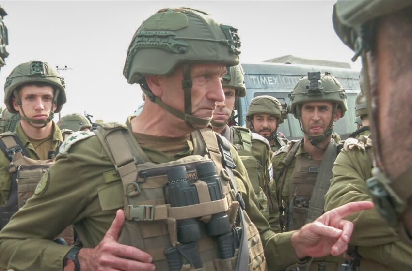  Αρχηγός ισραηλινού στρατού: Είμαστε στην επίθεση, θα “καθαρίσουμε” την περιοχή από τρομοκράτες