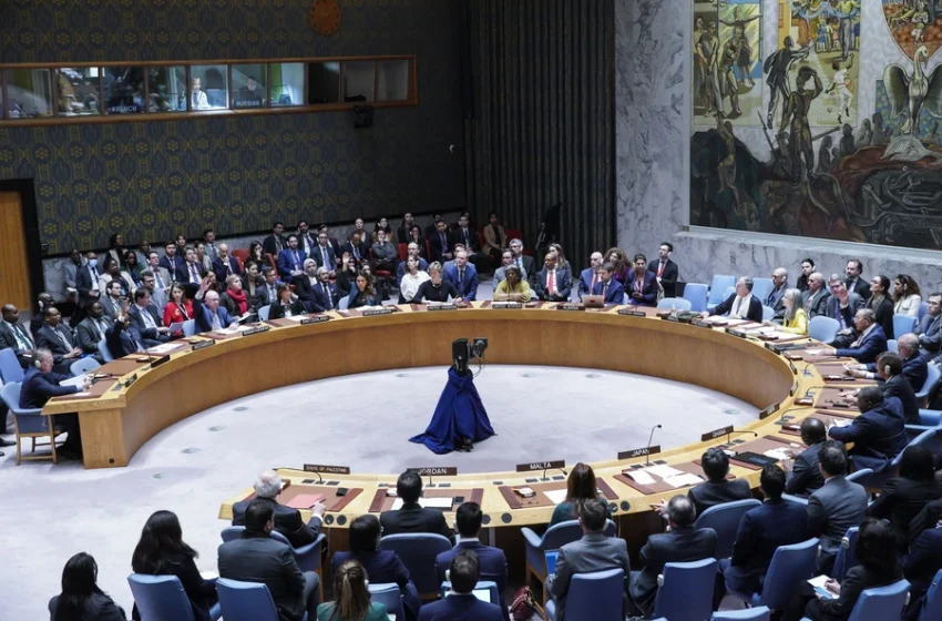  Συμβούλιο Ασφαλείας ΟΗΕ: Βέτο των ΗΠΑ σε ψήφισμα για προστασία αμάχων και κατάπαυση πυρός στη Γάζα